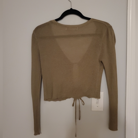 Tie up cardigan - Picture 2 of 2